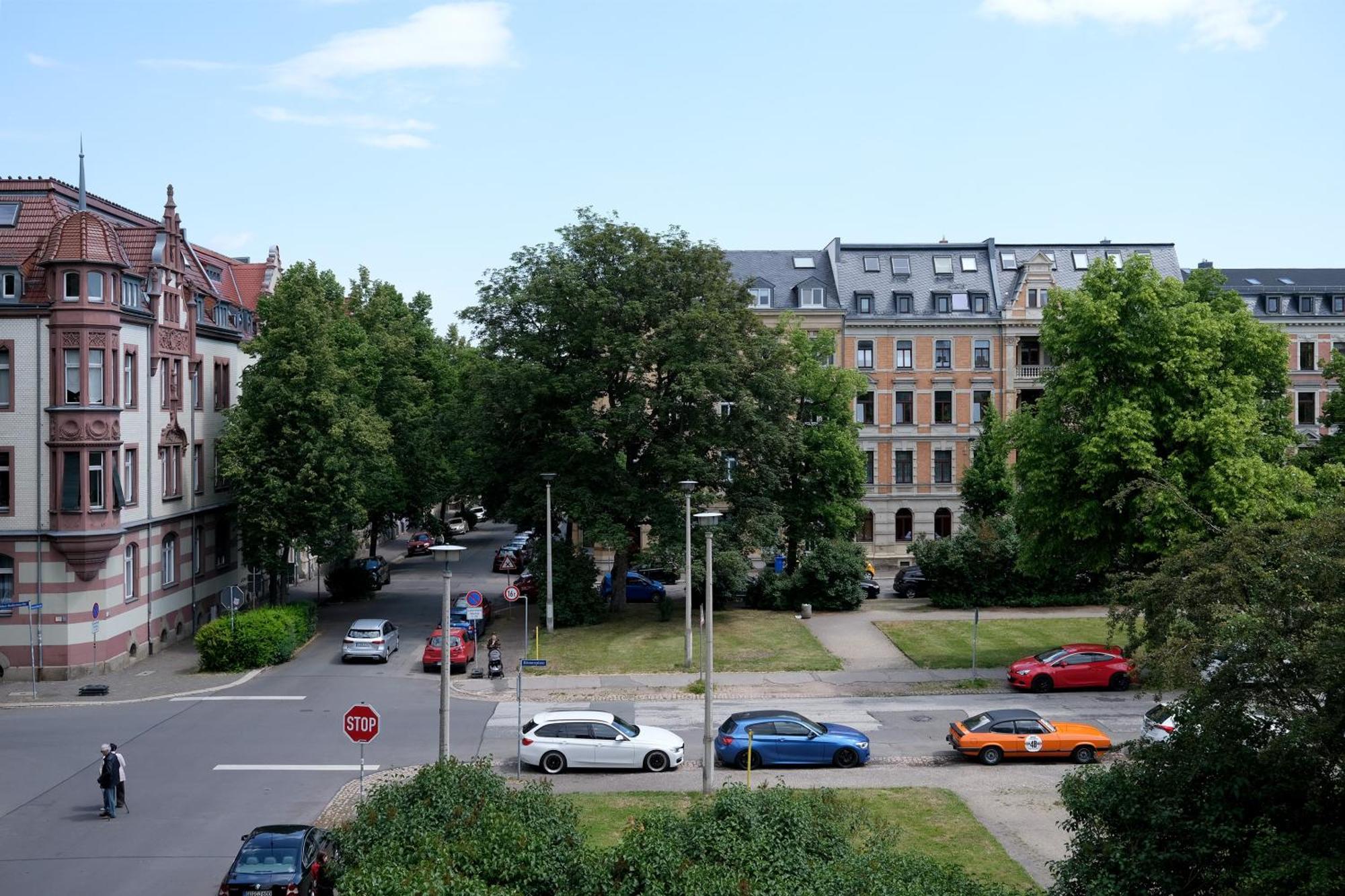 Schickes Apartment In Zwickau Direkt Am Roemerplatz Esterno foto